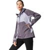 DECATHLON MH500 QUECHUA Colour-blocked Mountain Hiking Waterproof Jacket Women's Pale Purple/Purple