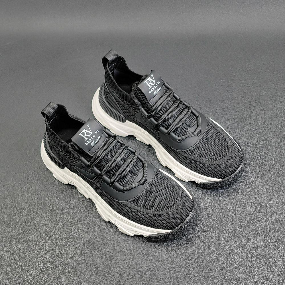 Men's casual shoes platform shoes men's mesh breathable sneakers boys running shoes men's shoes