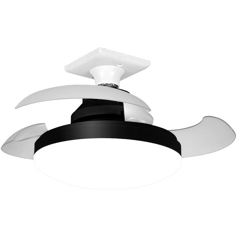 Kompletne LEDowe światło wentylatorowe z gwintem E27 do sypialni i restauracji