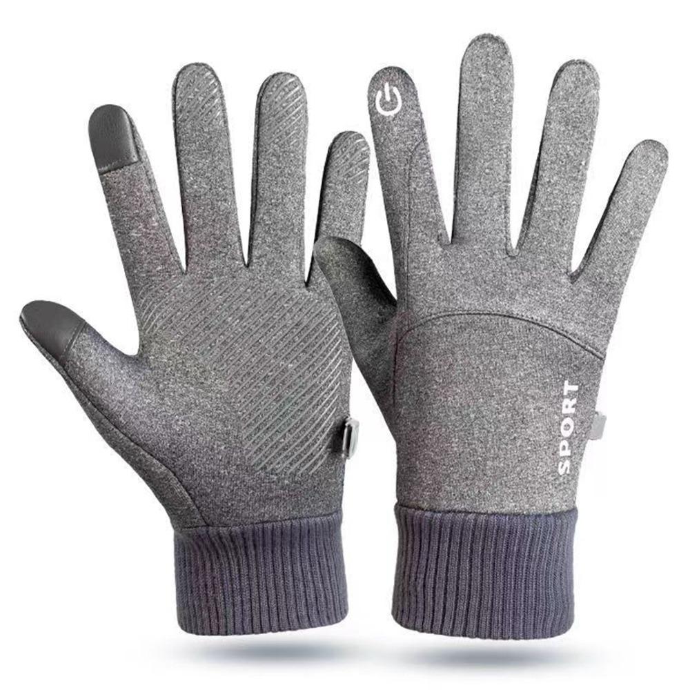 Fashion Warm Mittens Winter Glove Windproof Waterproof Full Finger Gloves TouchScreen Skin-friendly Cycling Gloves Motorcycle
