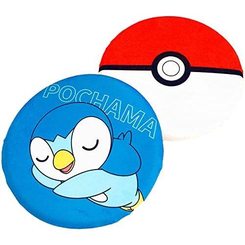 MORIPiLO Ishiyowachan Memory Foam Pillow 20x40cm, Reversible Relax Cushion Blue