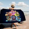 Anime P-Paw P-PatrolS Cute Microfiber Printed Beach Towel Mountain Climbing Yoga Beach Swimming Running Absorbent Soft Towel