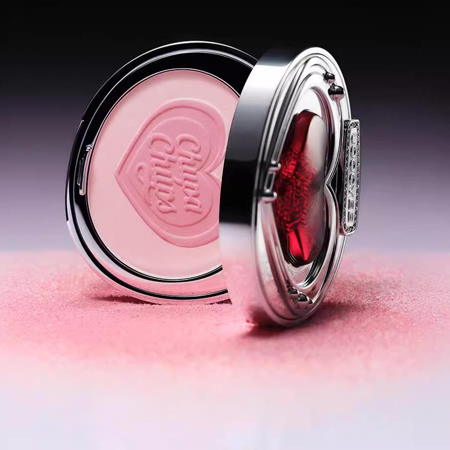 Oyster Heart Joocyee Yeast Honey Powder Blush & Matte Nude Pink Highlighter Cream