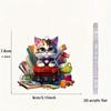 Cute Acrylic Cartoon Cat Hanging Decoration For Car Interior And Home Decoration Ideas