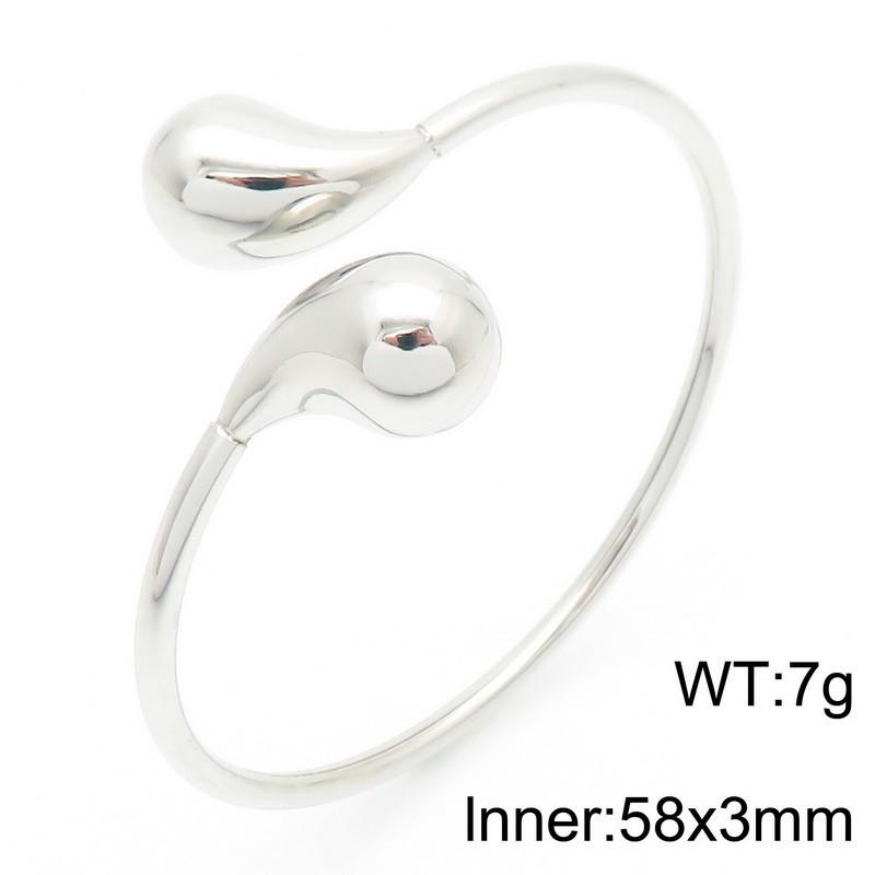 Earrings Fashion Simple Tears Eyes Earrings Temperament Versatile Glossy Comma Hollow Earrings