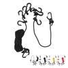 Portable Travel Clothesline Adjustable 16.4ft Length Clothes Drying Rope Windproof 5m Clothesline Wi