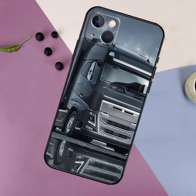 

Cool Heavy Truck Car Silicone Case For iPhone 17 14 13 12 11 15 Pro Max 16 Plus 12 13 Mini 16e 17 Air Back Cover iPhone 13 Pro