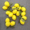 Artificial Lemon Realistic Simulation Lemon Fake Fruit Decoration for Kitchen Display Parties Decorations Photo Props