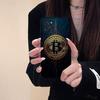 Bitcoin Phone Case For IPhone 17 16 15 14 13 12 11 Pro Max Plus Mini Silicone Black Cover