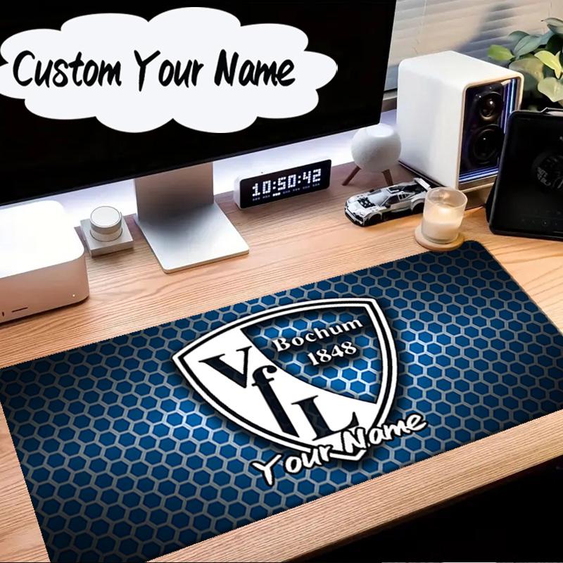 Custom Name Mouse pad Bochum Crest Mouse Pad Desk Mat, Non-Slip Rubber Backer Pad For Computer Notebook Gaming Mouse Pad Birthday Gift