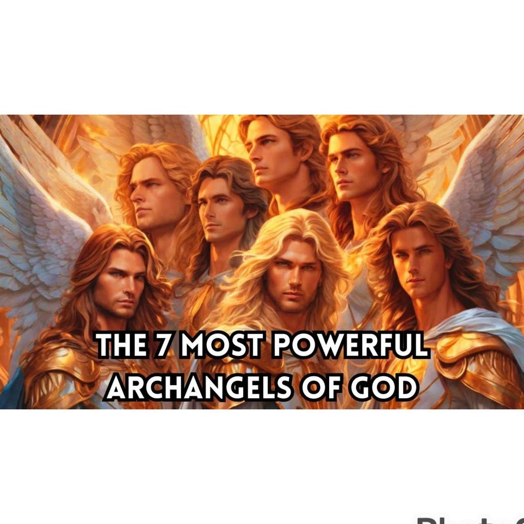 Catholic Amulet Seven Archangels Necklace Pendant Vintage Protect Charm Talisman Powerful Wealth Success Health Lucky Jewelry Unisex Men Women Alloy