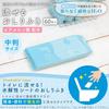 LEC 99.9% Pure Water Flushable Wet Wipes for Adults, Medium Size, 60 Wipes, Made In Japan, Mild Acidity, Unscented