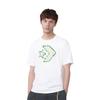 Converse T Shirts Men's White Crew Neck Moderate 10019359-A01