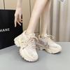 Augustine dad shoes autumn new thin sneakers ins with platform casual shoes