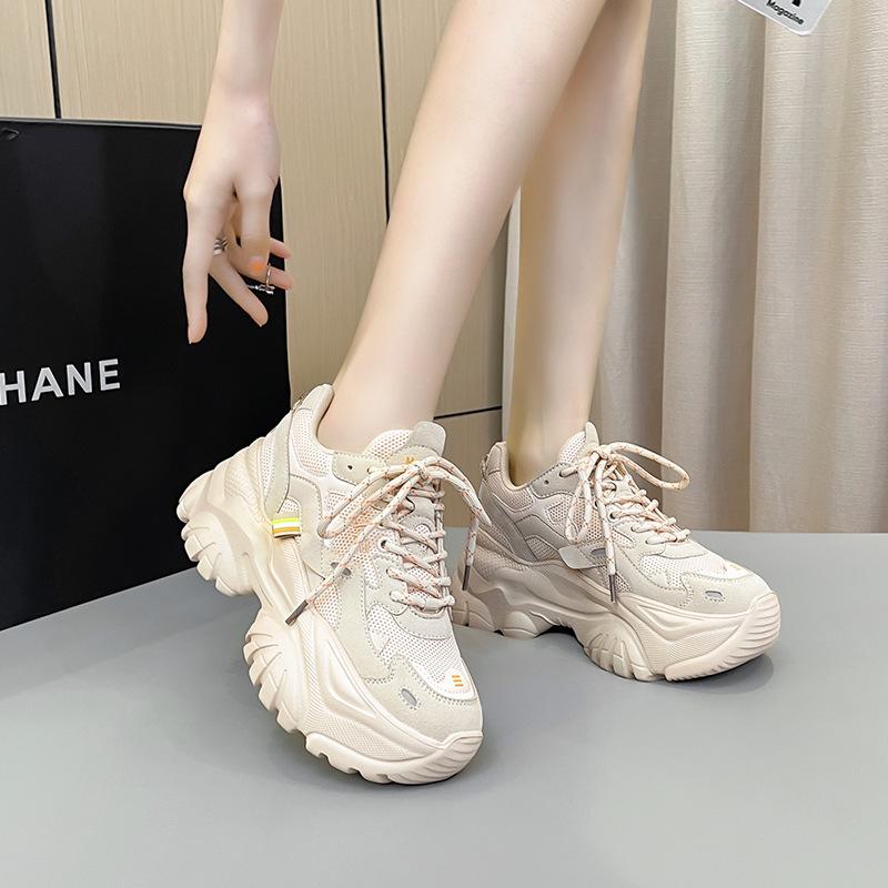 Augustine dad shoes autumn new thin sneakers ins with platform casual shoes