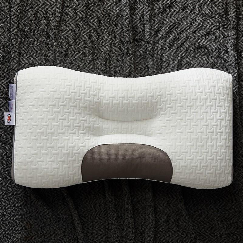 Ergonomic Memory Foam Alternative Pillow Neck Support Sleep Comfort Single Use Dorm Bedding 48x74cm Medium-Low Profile