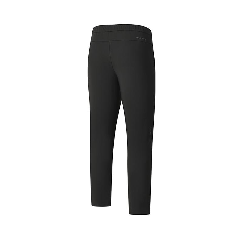Fila Fitness Simple Casual Retro Versatile Elastic Comfortable Straight Leg Knitted Sports Pants Men Bottoms A11M541607FBK