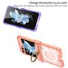 Suitable for Samsung Flip5 Mobile Phone Case Folding Screen Full Inclusive Airbag Wireless Charging Flip5 Shaft Ring Protection Case