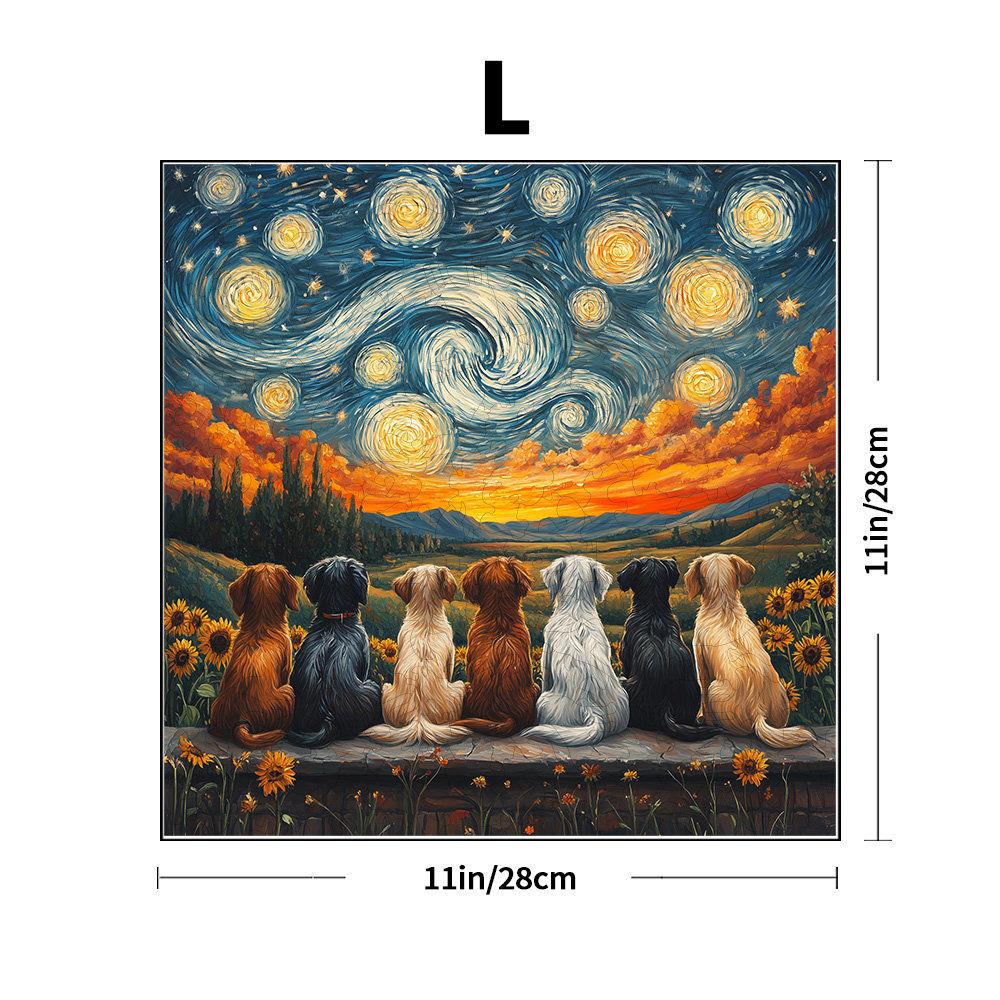 

Деревянный пазл «Дерево жизни» — нестандартные блоки в форме маленьких животных, деревянные пазлы высокой сложности для детей и взрослых, игрушечные пазлы с кошками и собаками, единорогами, 70–210 шт. L