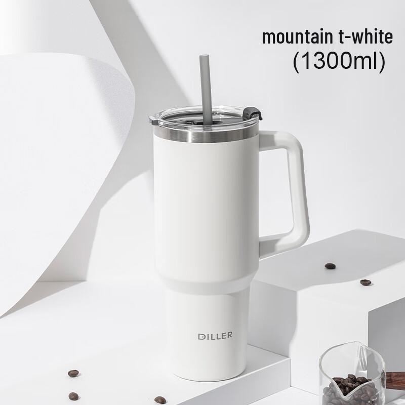 Diller Stainless Steel Insulated Straw Tumbler