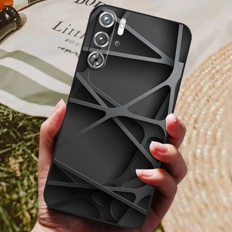 For ZTE Nubia Red Magic 9S Pro Case Luxury Phone Silicon Back Cover For Nubia REDMAGIC 9S Pro Plus 9 Pro Cases Protective Shell