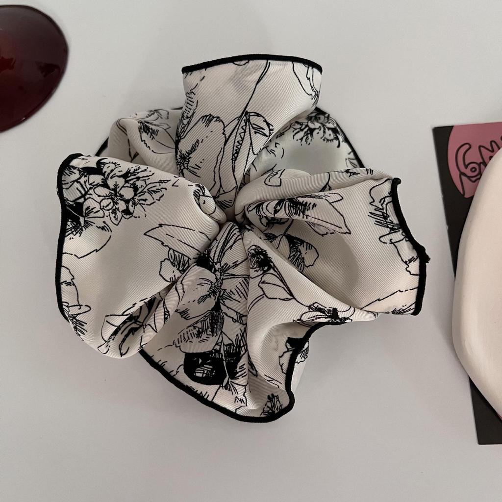 """Elegantes französisches Tintenband-Haarband""": Neues Nischen-Design mit großer Schleife für hochwertige tiefe Pferdeschwänze