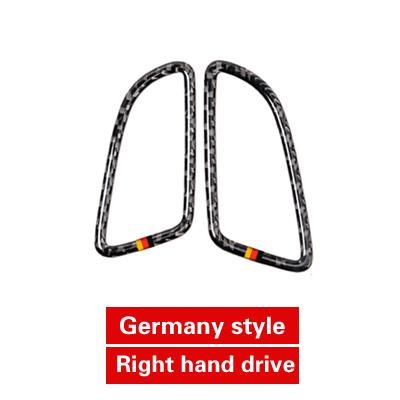 Für Mercedes Benz W205 C180 C200 C300 C-Klasse Armaturenbrett Lüftungsgitter Verkleidung Abdeckung Aufkleber Auto Innenraum Tuning Zubehör