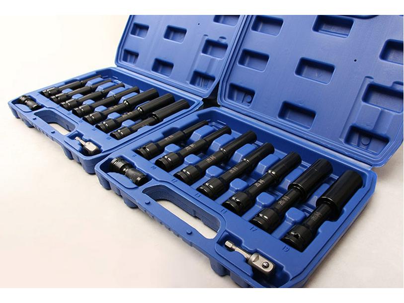 Electric Wrench 1/2 Square Thin-Walled Extended Socket 6mm