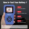 Car Battery Tester 100-2000 CCA Car Battery Tool 6V 12V 24V Car Battery Tester Car Battery Analyzer BM550 Battery Testing Tool