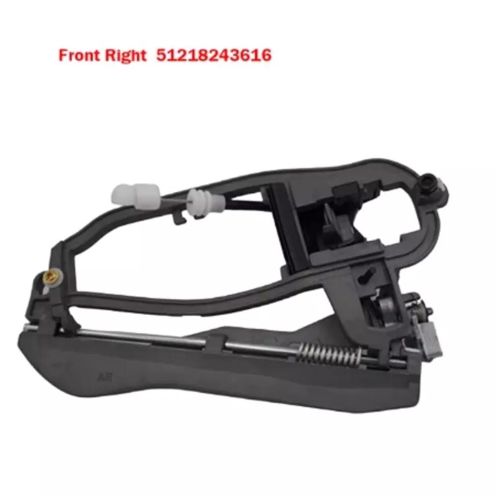 Pour BMW X5 Tout-Terrain E53 Porte-Poignée de Porte Intérieur Extérieur Avant Arrière Gauche Droite 51218243615 51218243616 51228243635 51228243636