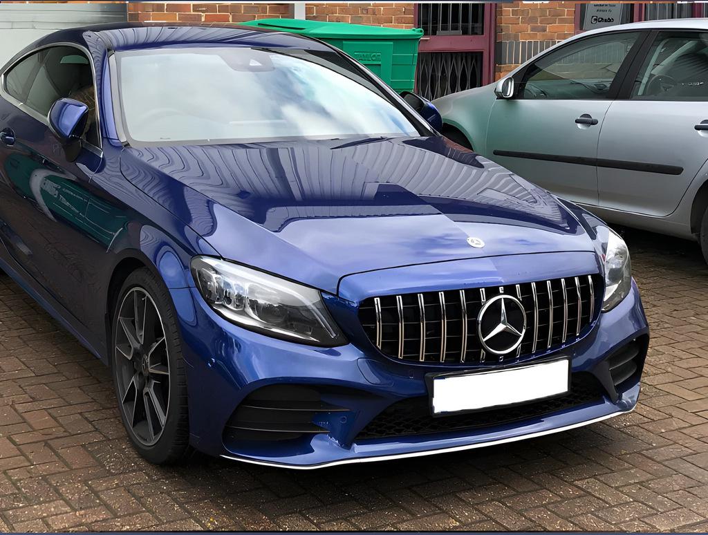 

Front Grille GT 2014-2018, Without Camera For Mercedes C-class W205