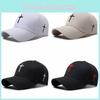 Baseball Embroidery Cross Cap Breathable Peaked Caps Outdoor Hats Gift Fashion