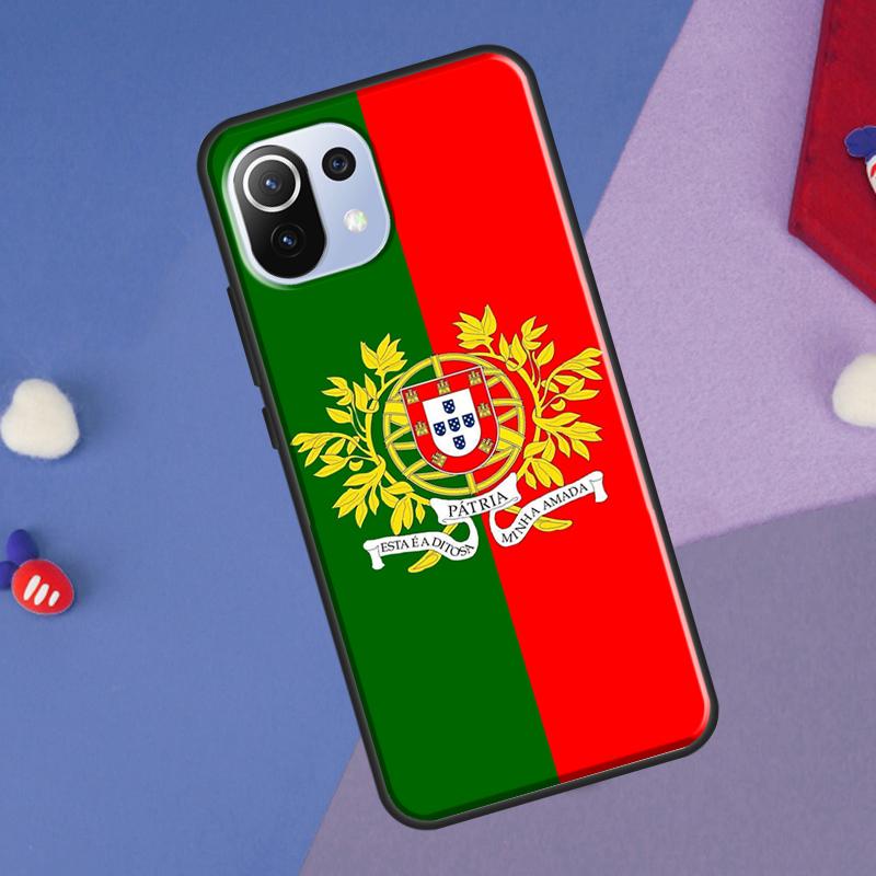 Portugal Flag Cover For Xiaomi 14T Pro 11T 12T 13T 13 14 Ultra POCO X7 Pro X3 X5 F3 F5 F6 M6 X6 Pro Case