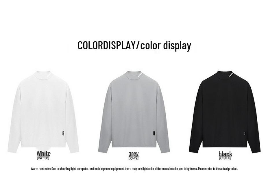 Men's Quick-Dry Long-Sleeve Half-Collar Sports Tee