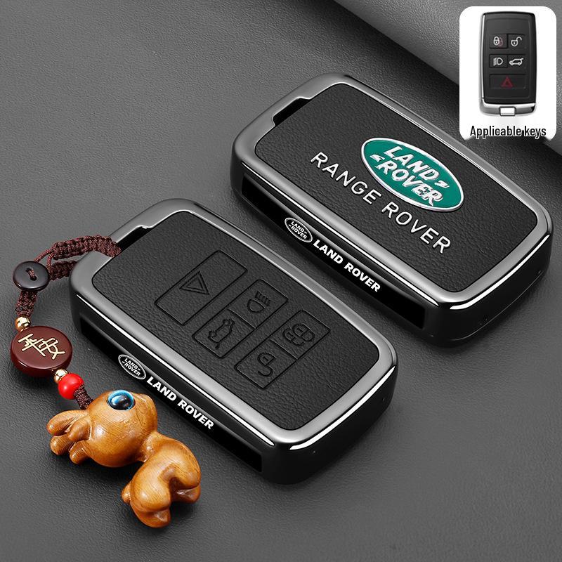Capa de Chave Aurora para Defender 110, Discovery Sport, Range Rover Evoque e Velar – Fivela Premium para Carro