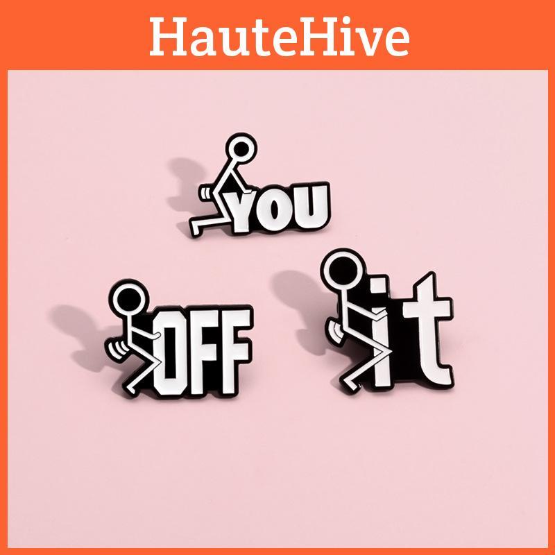 Unique Alloy Cartoon Character Brooches Featuring Vibrant Colors For Trendy Winter Style