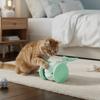 USB Charging Cat Interactive Whale Toy Interactive Running Car Cat Teaser Toy Plastic Automatic Rolling Ball Self Entertainment