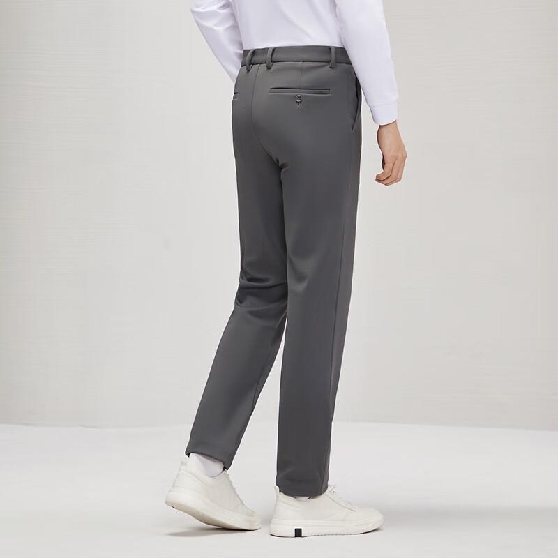 Qipai Men's Nuanyi Rong Stretch Straight-Leg Casual Pants