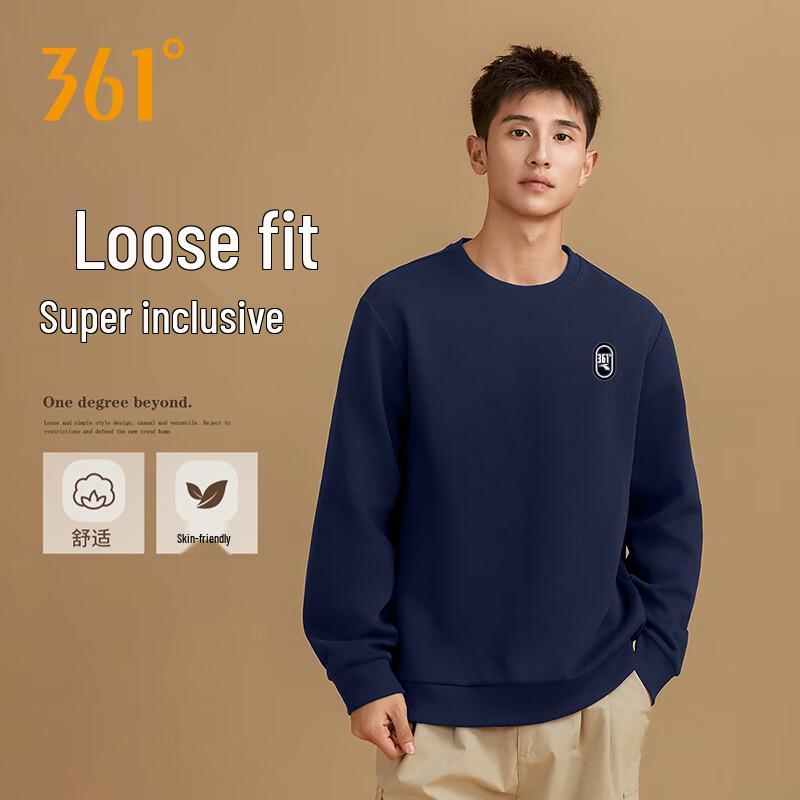 361° Unisex Round Neck Pullover Sweatshirt