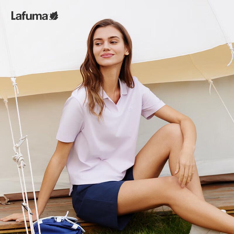 LAFUMA Women's Cool V-Neck Polo Shirt