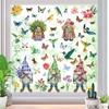 9 Sheets of  Window Decals Spring Window Stickers Decals for Glass Door Decorations
