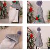 Knitted Rudolf Faceless Doll Wine Bottle Bag Cartoon Christmas Gift Wine Bottle Cover Reusable Champagne Bottle Cover Xmas Decor