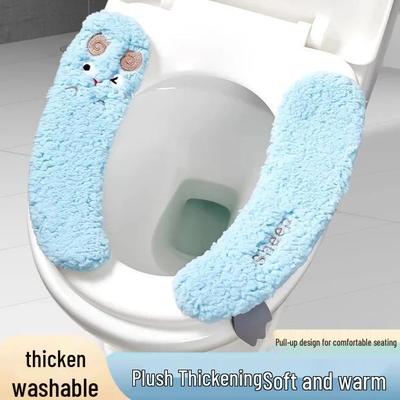 2025 Universal Toilet Seat Cushion: Thick, Four Seasons, Autumn/Winter Design