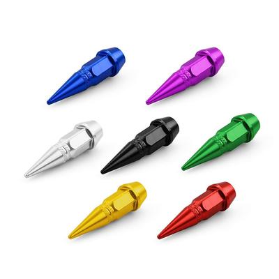 Stainless Steel Car Wheel Spike Valve Cap Tire Valve Stem Caps Stem Air Valve Caps Tyre Valve Cover