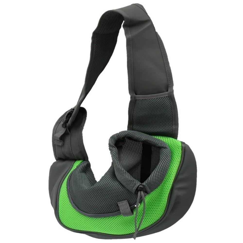 Hands-Free Cat Carrying Bags Oxford Cloth Travel Shoulder Bag New Mesh Sling Bag  for Outdoor