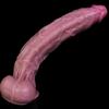 Ultra-Realistic Liquid Silicone Dildo, Double-Layer Soft Design, Skin-Like Texture, Flexible & Durable, Unisex Adult Toy for Couples