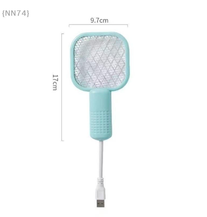 Electric Mosquito Swatter UV Light Bug Zapper Rechargeable Fly Killer Insect Racket Portable Outdoor Pest Control For Camping