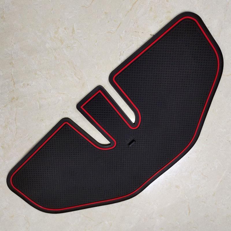 For Nissan Navara NP300 D23 2015 2016 2017 2018 A Set Car Door Gate Slot Cup Holder Mats Pads Non-Slip Fit
