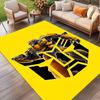 Bumblebee Print Rug, Washable Floor Carpet, For Entryway Dorm Laundry Room Office Study, Home Decor Birthday Christmas Gift