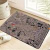 1pc Flannel Mat Marvel Superheroes Bathroom Mat, Multi-Size, Multi-Functional Daily Use, Suitable for Bathroom, Entrance, Laun